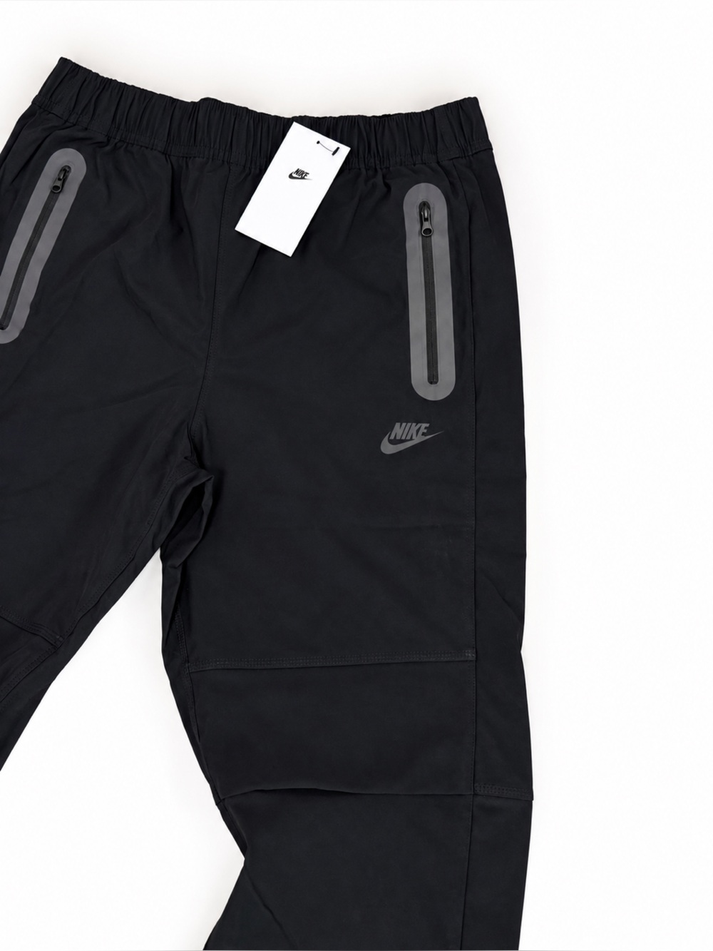 Nike kids Black Jogger Pants with Reflective Accents